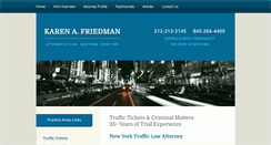 Desktop Screenshot of newyorktrafficlawyer.com